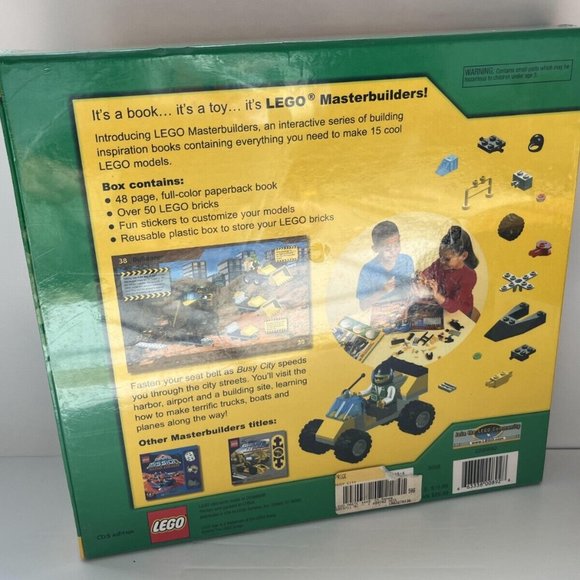 LEGO Master Builders Busy City 50 Bricks & Instruction Book Make 15 Models NIB - Picture 9 of 16
